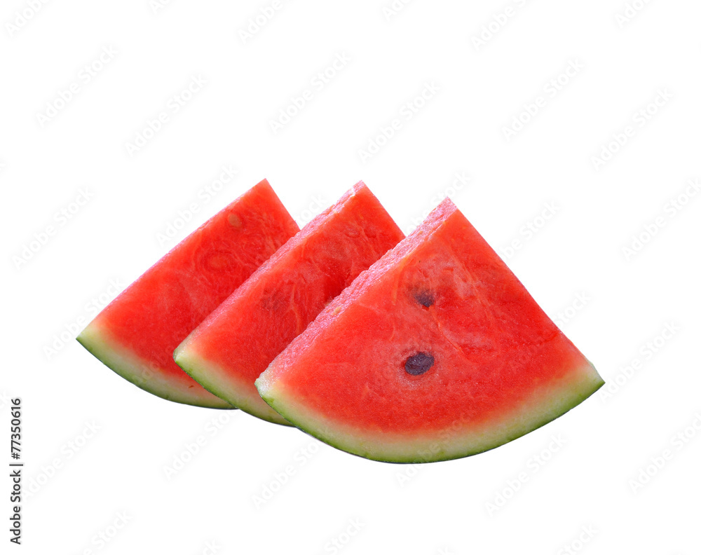 Watermelons with white background Watermelons with white background