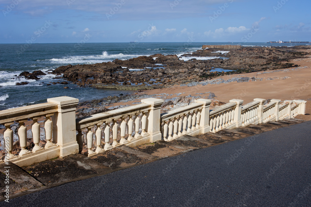 Atlantic Ocean Waterfront in Oporto