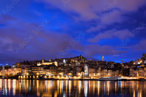 City of Porto by Night in Portugal © Artur Bogacki