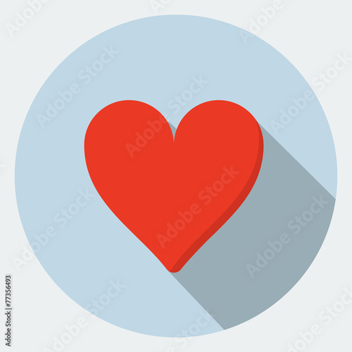 Vector heart icon