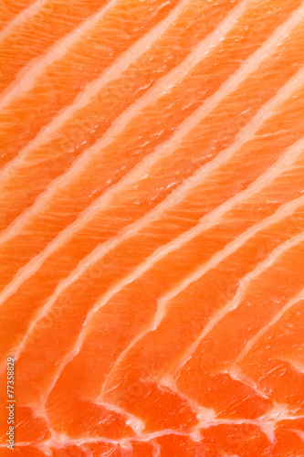 Abstract detail of raw salmon.