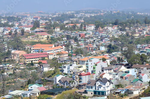 Fototapeta Naklejka Na Ścianę i Meble -  Вьетнам, панорама города Далата