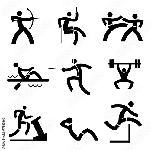 Individual Sport icons