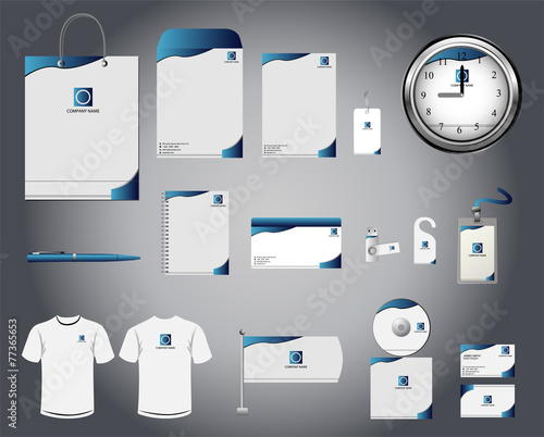 Corporate identity template