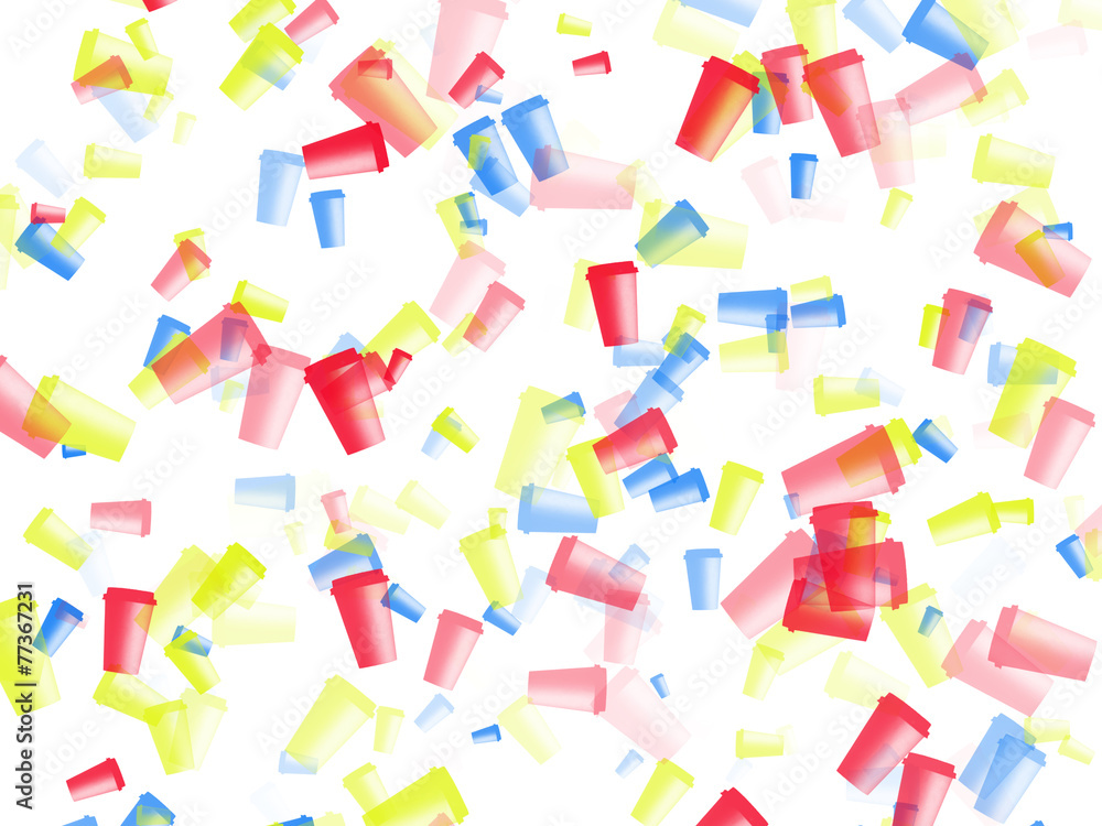 Color cup texture background Color cup texture background
