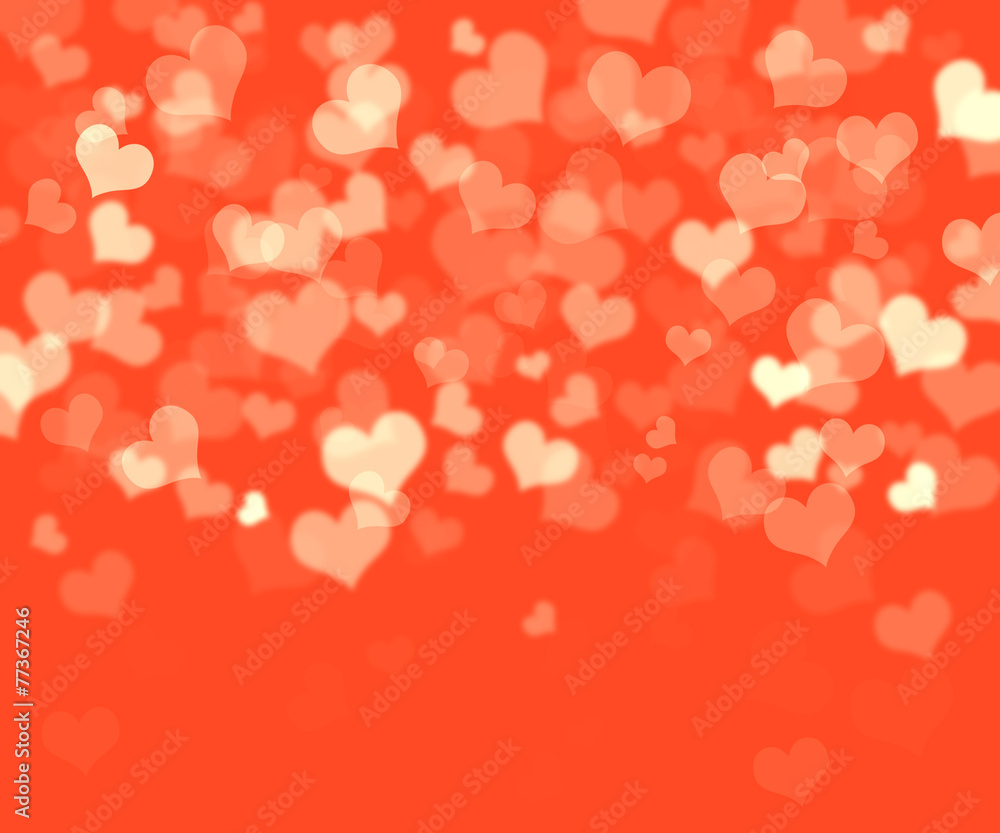 Valentine's day background with hearts Valentine's day background with hearts