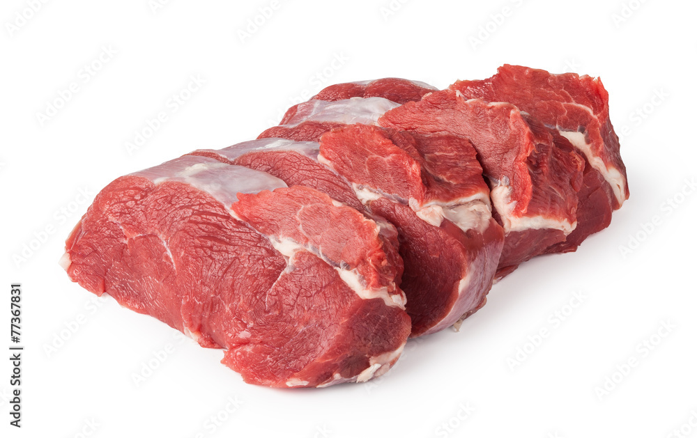 Raw beef meat Raw beef meat