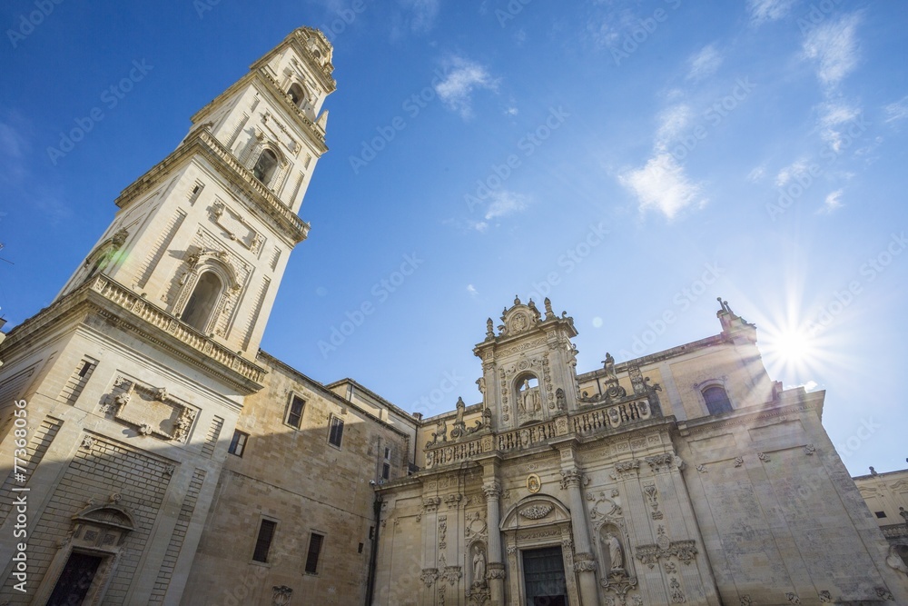 The Chatedral of Lecce