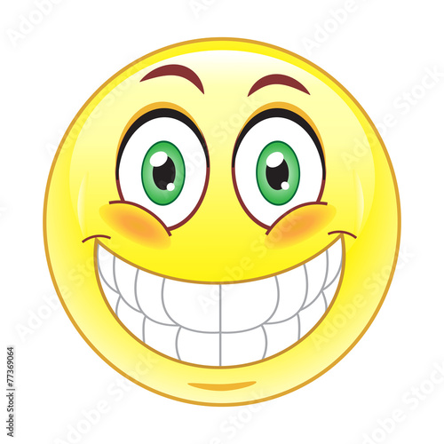 Big smile emoticon