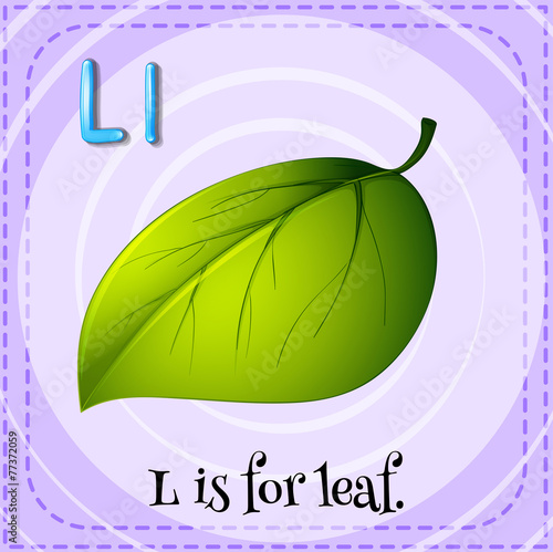 Letter L photo