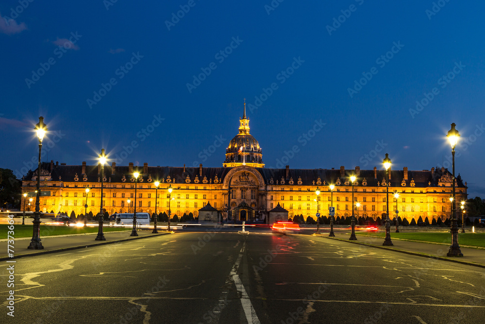 Obraz premium Les Invalides in Paris