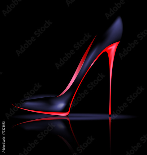 dark shoe