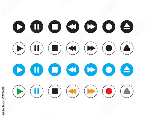Media Player Buttons