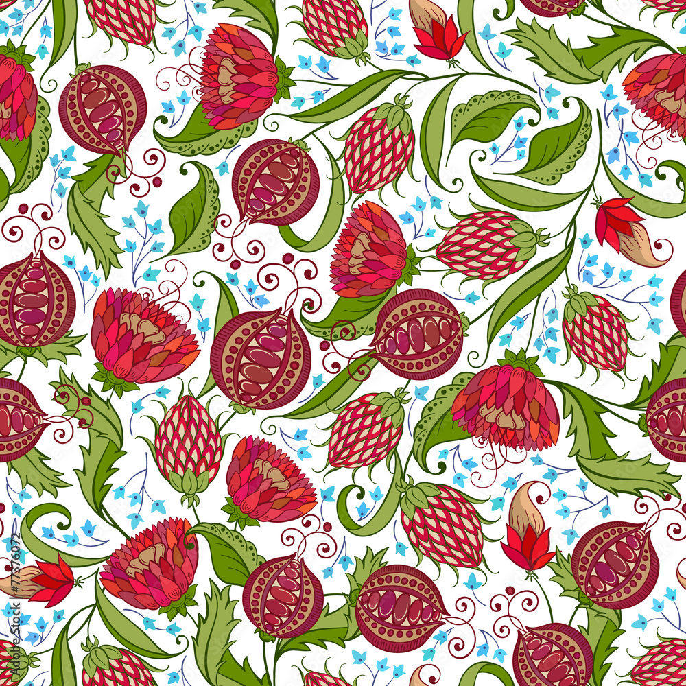 Pomegranate Pattern Pomegranate Pattern