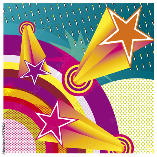 Fond Pop art 6