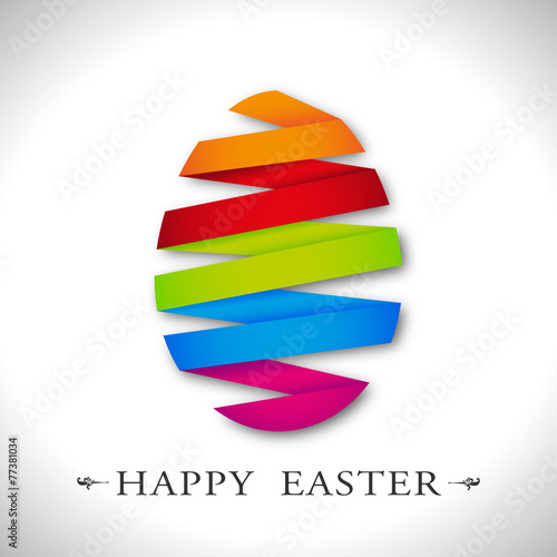 greeting card - happy easter