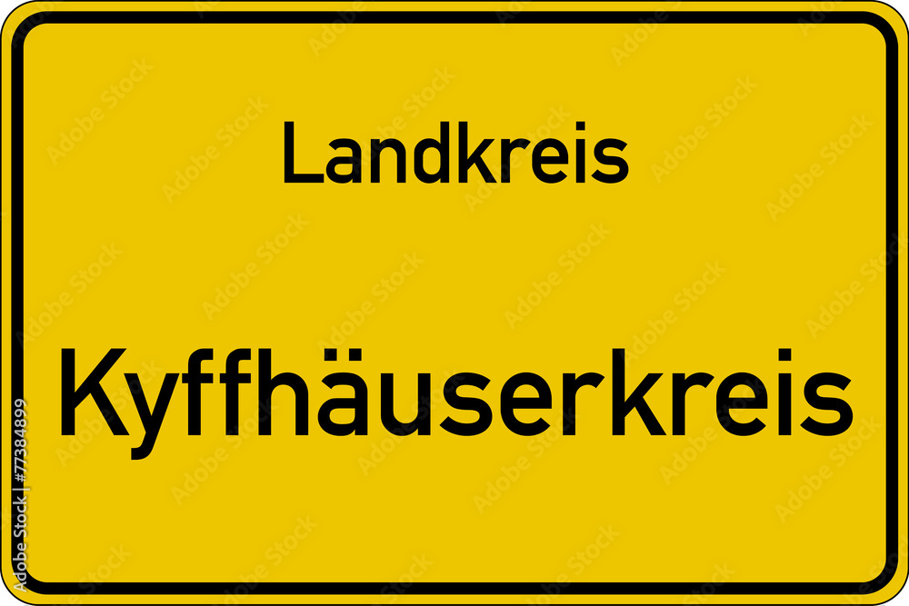 Fototapeta premium Kyffhäuserkreis