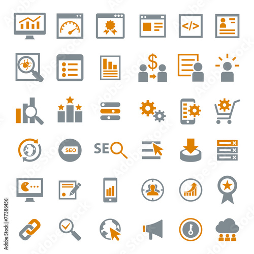 Marketing Seo Icons photo