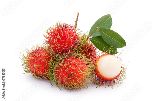 Fresh rambutan