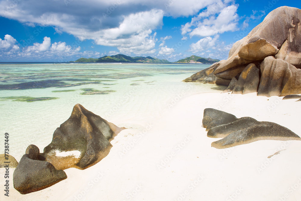 Fototapeta premium Anse Source d'Argent