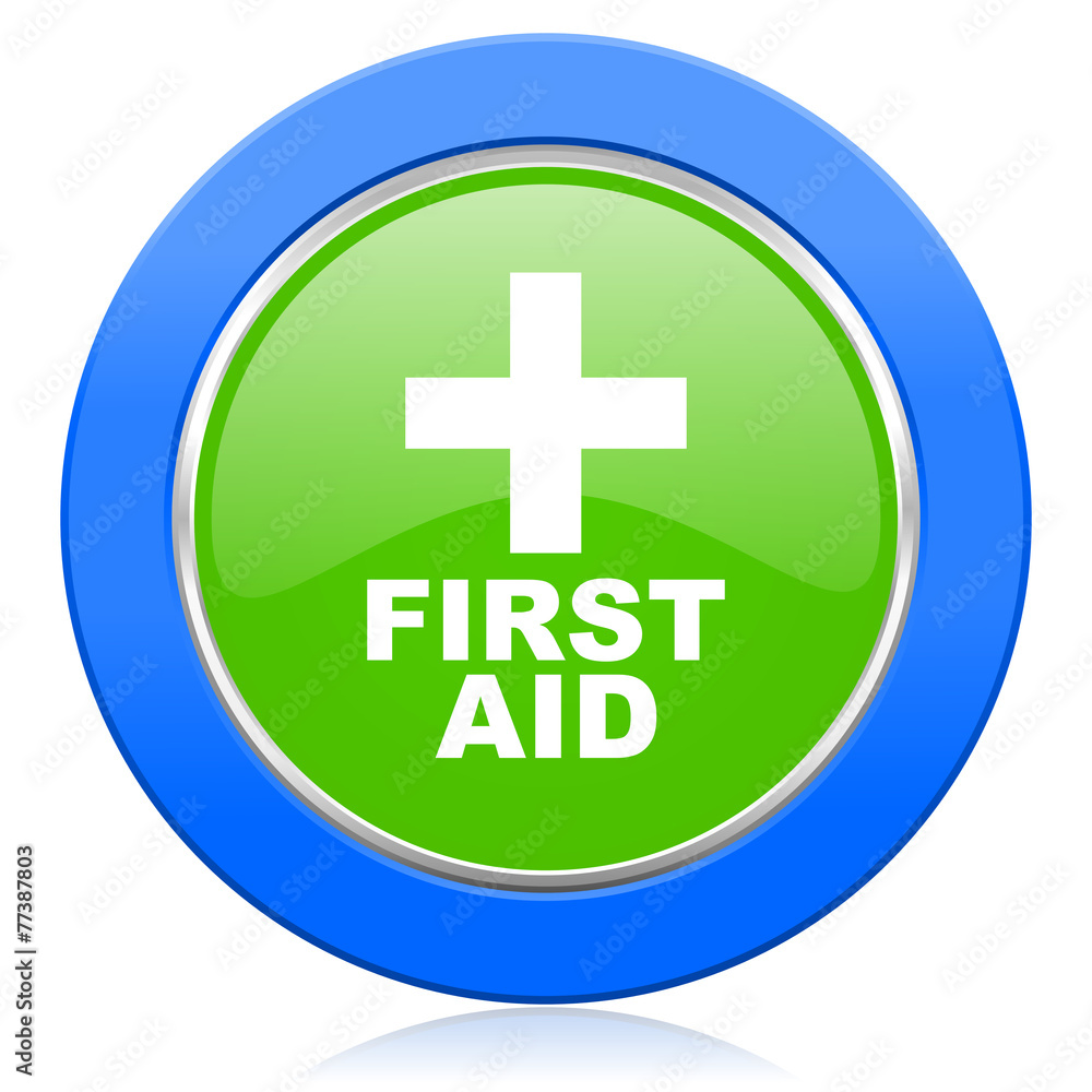 Obraz premium first aid icon