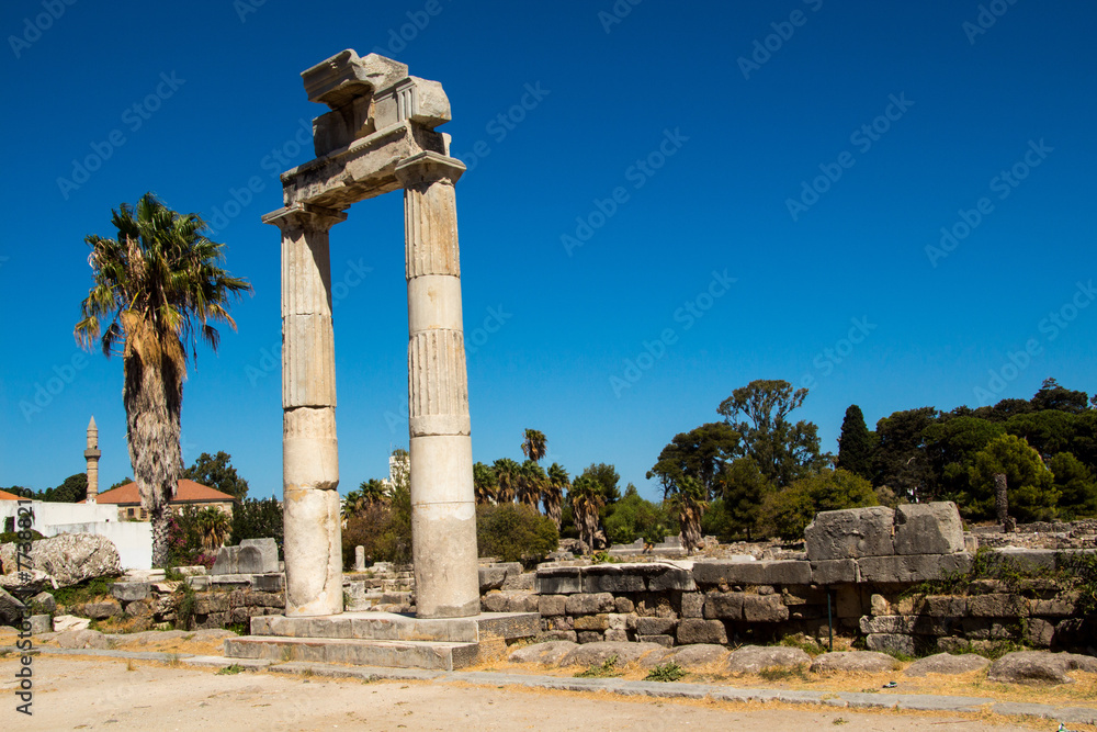 Kos Griechenland Säulen
