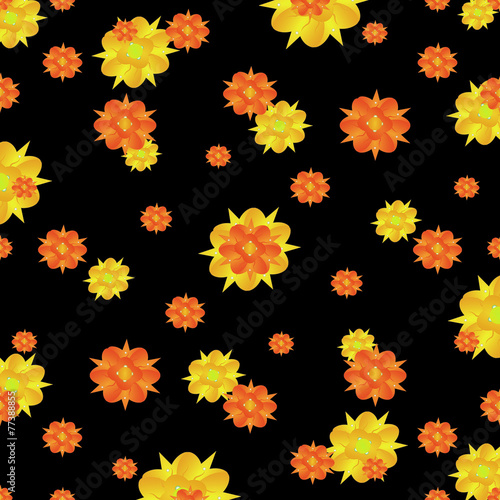 Floral Print Style Modern Pattern © danflcreativo