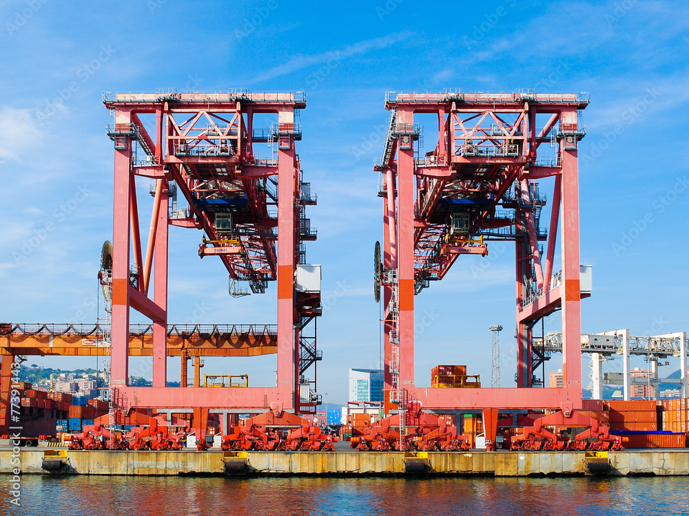 Cranes for containers
