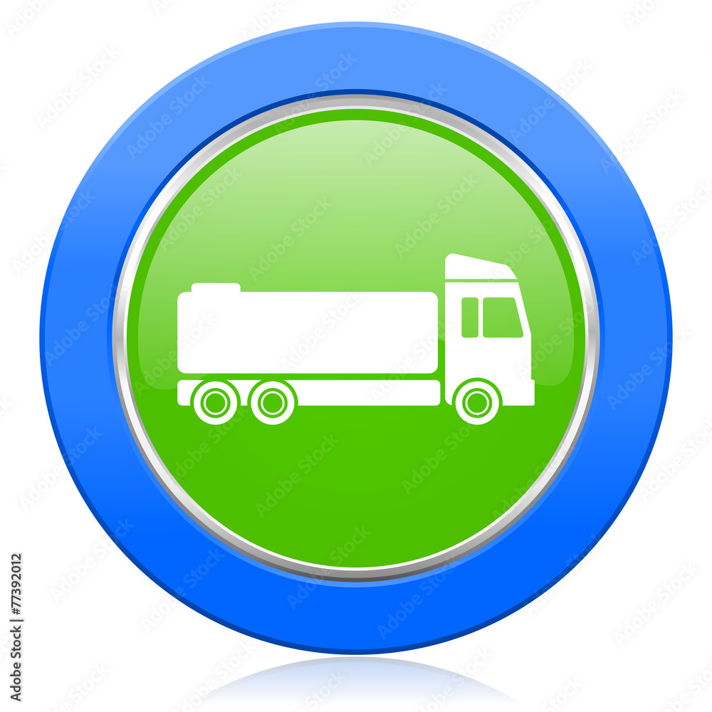 truck icon cargo sign truck icon cargo sign