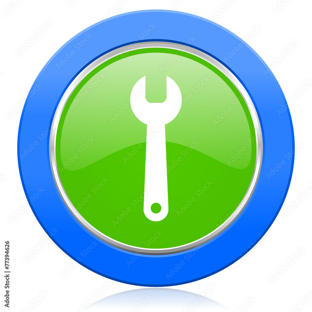 tools icon service sign tools icon service sign