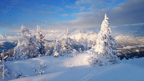 Winterlandschaft in Österreich © Günter Menzl