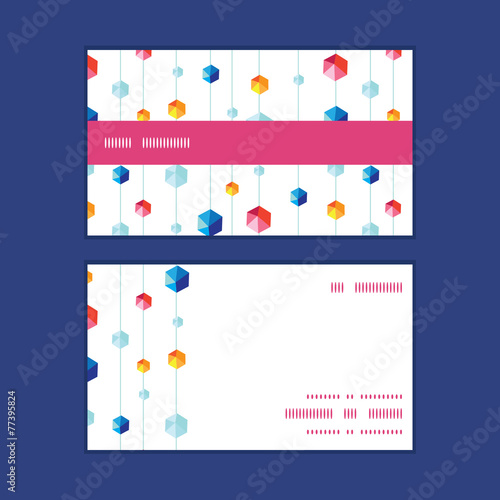 Vector abstract hanging jewels striped horizontal stripe frame