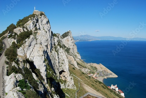 Gibraltar upper rock nature reserve top (East)