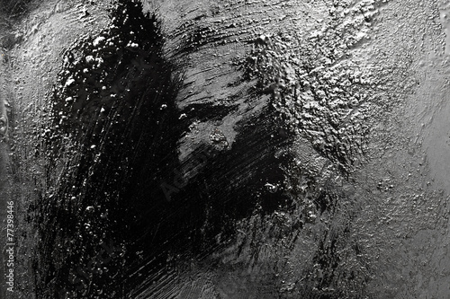 metallic black background