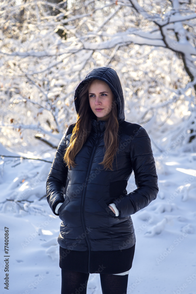 beautiful girl winter beautiful girl winter