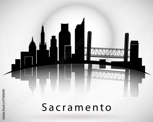Sacramento skyline photo