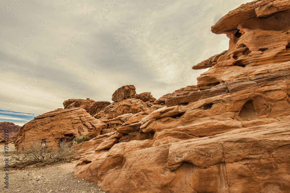 Valley of Fire rock formation