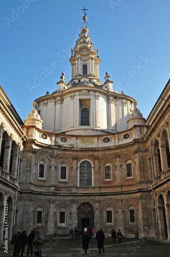 Roma, la chiesa di Sant'Ivo alla Sapienza © lamio