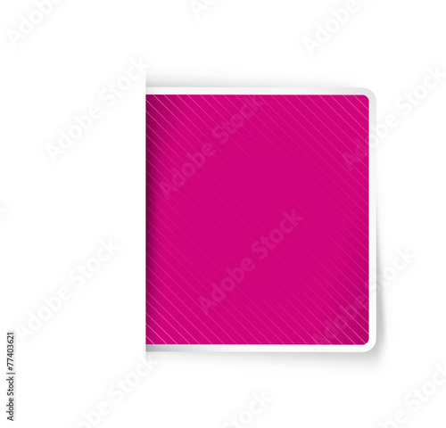 the pink blank tag