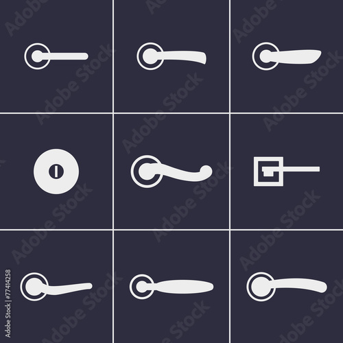 Door handles icons