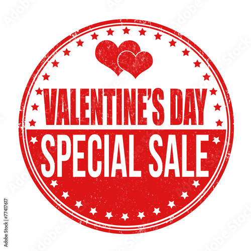 Valentines Day special sale stamp