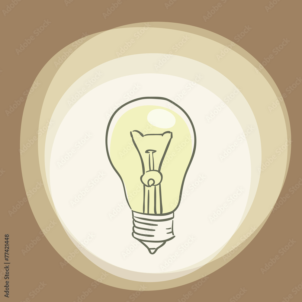 Abstract background with light bulb, thinking concept Abstract background with light bulb, thinking concept