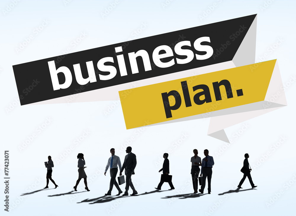 Business Plan Planning Strategy Meeting Conference Concept