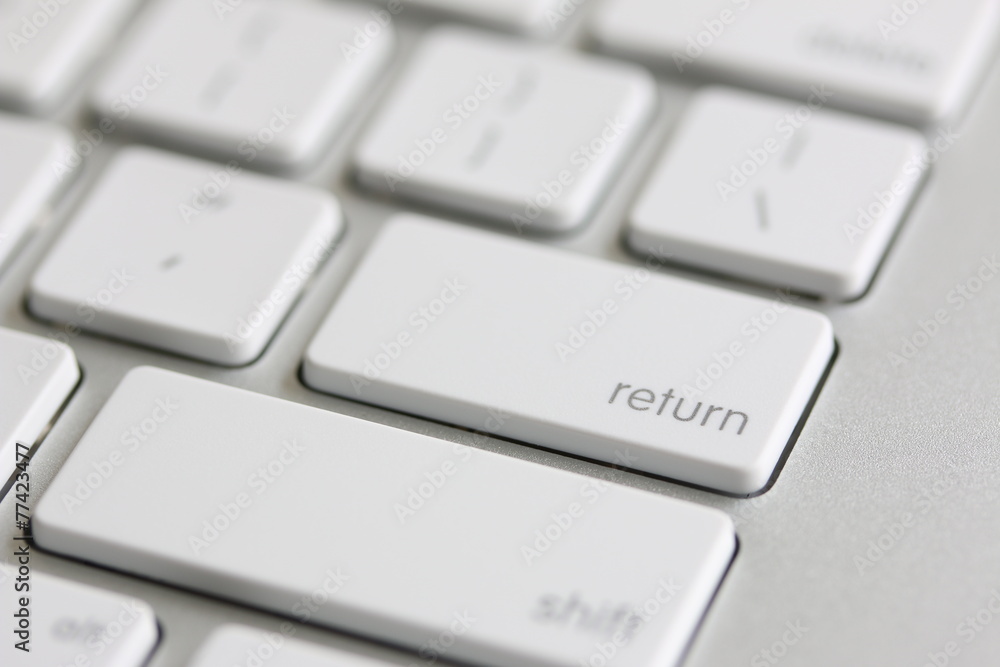 Return Key on Keyboard