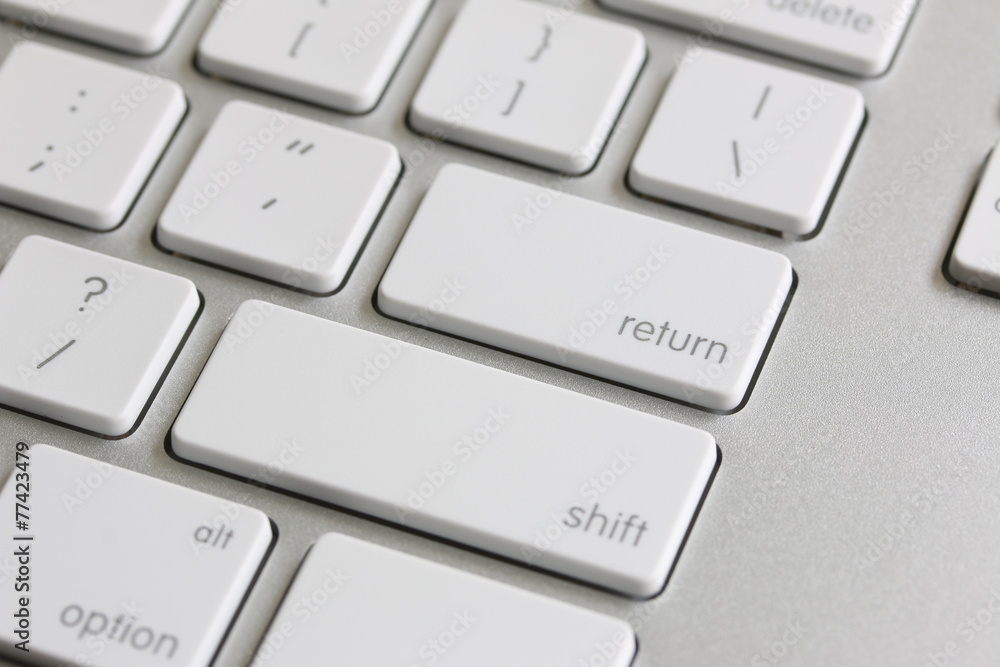 Return Key on Keyboard