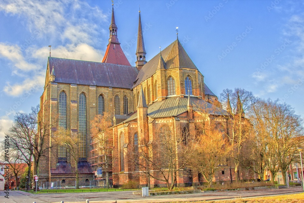 Obraz premium Kirche in Rostock