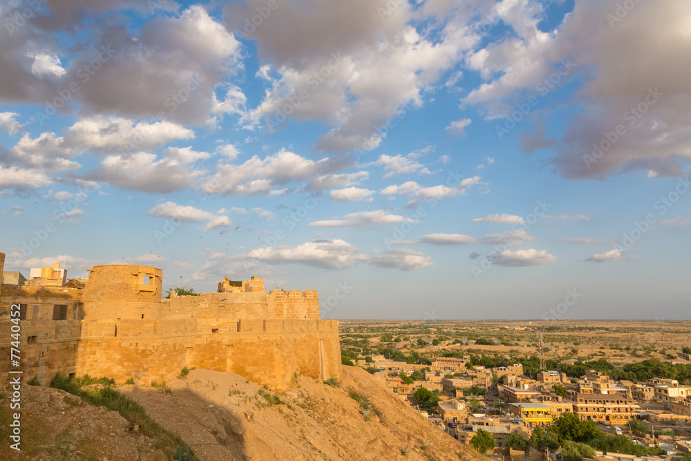 Jaisalmer fortress in Rajasthan