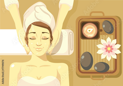 Spa illustration