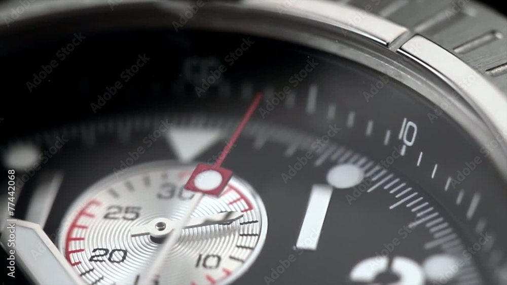 Chronograph close up