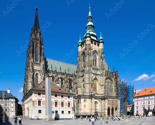 St. Vitus cathedral, Prague castle, Czech republic